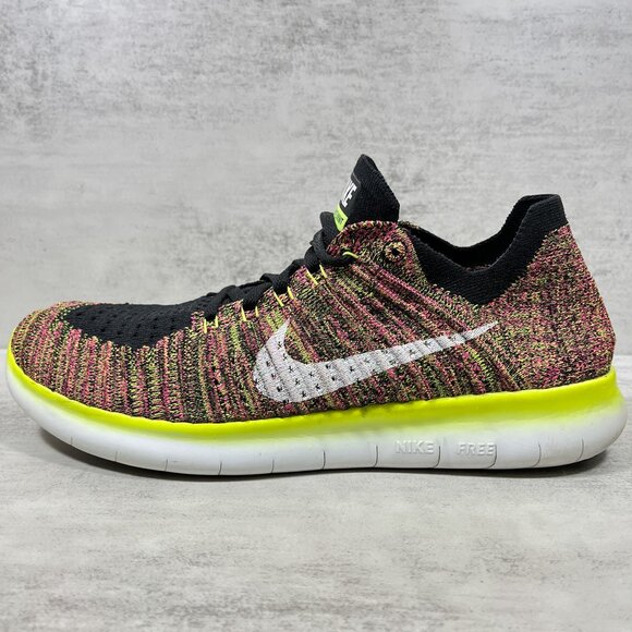 Nike Free RN Flyknit Running Shoes - Men\'s Size 9.5 - Multicolor main image 9